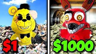 $1 VS $1,000 FNAF Plush...