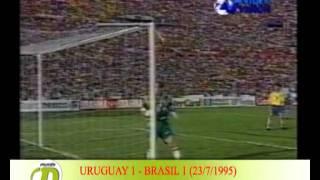 Uruguay 1 Brasil 1 (23 de julio de 1995). Final Copa América. Archivos de Gustavo