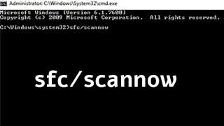 Sfc/scannow CMD-Correggere errori file System su Windows 10