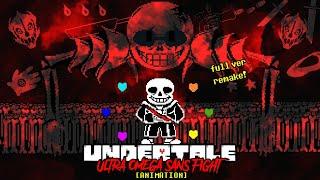 [full remake animation] undertale ultra omega sans fight [full battle]