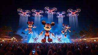 Disney Dreams That Soar New  Drone Show