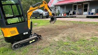 Chinese mini excavator update