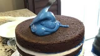 Cookie Monster Cake Tutorial