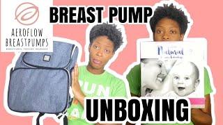 GETTING A FREE BREAST PUMP (NOT REALLY LOL) | Aeroflow Breastpump Unboxing