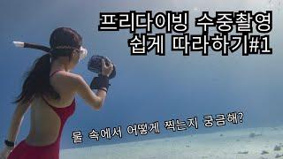 프리다이빙 수중촬영 쉽게 따라하기#1, 수중사진 촬영에 필요한 카메라와 장비 알아보기