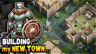 *NEW* LAST DAY ON EARTH GAME!! - Surviving + Building my Town and Base in Frostborn Survival Part 1