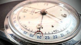 Frozen in a time capsule - The most beautiful dial with pointer date - 1940s doxa watch restoration