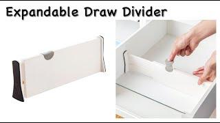 4 inch High Expandable Drawer Divider Drawer Separators