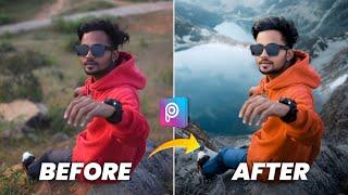 Realistic manipulation edit in picsart mobile | photo editing tutorial | vicky sharma