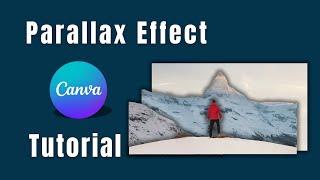 How to Create Parallax Effect in Canva (Free Version) | Step-by-Step Tutorial #canva #canvafree