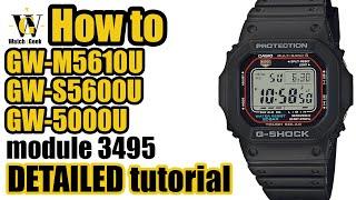 GWM5610U, GW5000U & GWS5600U - 3495 module - tutorial on how to setup and use ALL the functions