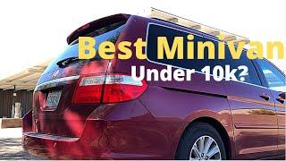 Buying a Used Minivan? Is the 2005-2010 Honda Odyssey a $5k Bargain? 2006 Odyssey Touring Review.