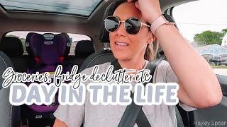 DAY IN MY LIFE| Grocery Haul, Fridge declutter| Tres Chic Mama