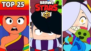 TOP 25 BEST BRAWL STARS ANIMATIONS COMPILATION BY GUMYMATION