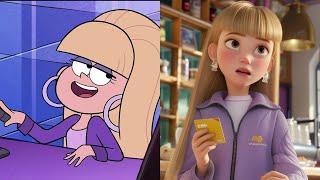 If Gravity Falls Characters Were Made By Pixar