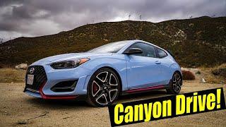 (Owners) 2020 Veloster N First Impressions on Angeles Crest Highway  // POV Canyon Drive