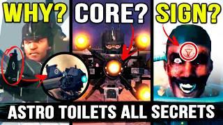 BRUTALLY IMPROVED! ALL SECRETS OF ASTRO TOILETS! Skibidi Toilet 76 All Secrets & Easter Eggs | Lore