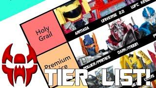 Ranking EVERY Major Transformers Toyline