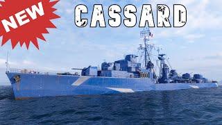 World of WarShips Cassard - NEW SHIP !