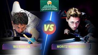 WU KUN LIN VS. MORITZ NEUHAUSEN | 2024 RASSON LUSHAN OPEN #billiards  #9ballpool  #highlights