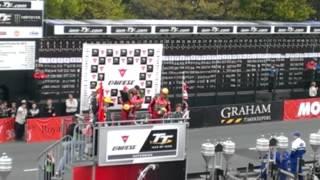 Superbike podium TT2013