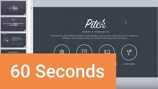 How to Email & Share Keynote Presentations in 60 Seconds