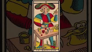 El tarot de Marsella según Paul Marteau [Arcano Mayor I El Mago] Mazo Nicolas Conver de B P Grimaud