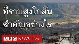 สงครามซีเรีย: ที่ราบสูงโกลัน สำคัญอย่างไรต่ออิสราเอลและซีเรีย - BBC News ไทย