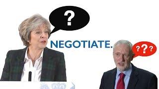 Does Theresa May Pronounce 'Negotiate' Correctly?