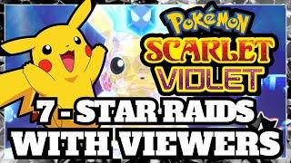 LIVE STREAM| 7 STAR RAID This is the return Mighty Pikachu event.