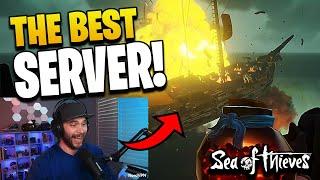 The BEST SERVER We've Ever Had - Ft. @MA5ONtv (Sea of Thieves)