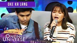 Janine Berdin sings her newest single "Wala Ako N’yan" in Oke Ka Lang! | It's Showtime Online