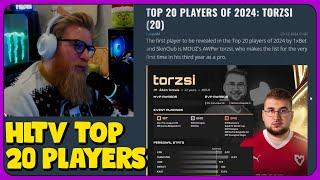 fl0m Reacts to torzsi as HLTV's Top 20 Player of 2024