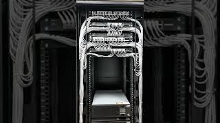 Intalled Network of Data Centre & Cable Management #opticalfibernetwork #gpon #tech