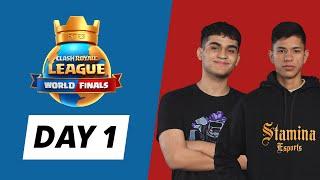 World Finals Day 1! | Clash Royale League 2023