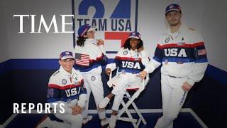 Behind the Scenes as Team USA Gets Fitted for Their Olympic Uniforms