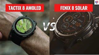 Garmin Tactix 8 VS Garmin Fenix 8 Solar - Should You Upgrade?