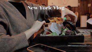 Living in NYC | Getting ready for winter! Burgers and vintage shops in Brooklyn, Shopping hauls