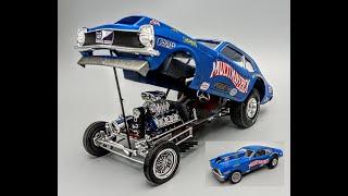 Ford Multi Maverick Funny Car 429 Semi Hemi 1/25 Scale Model Kit Build How To Assemble Paint Decals