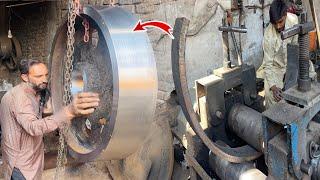 Ingenious Extreme Production of Huge Industrial Gear with Limited Tools | Largest Industrial Gear