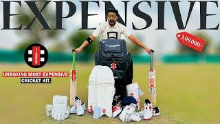 UNBOXING Gray Nicolls Expensive Cricket Kit | Worth rs 2 Lakh‍