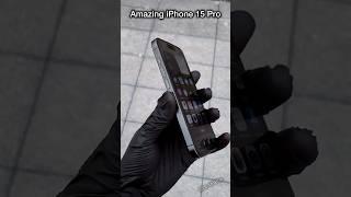 Amazing iPhone 15 Pro Black Titanium - Best Color #shorts #viral #video #trending #iphone #apple