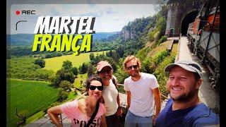 PASSEIO de TREM com VISTA INCRÍVEL e VISITA de um VILAREJO + BONITO da FRANÇA #1019