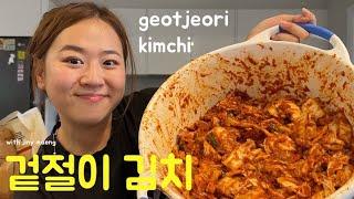 Teaching my Aussie best friend how to make KIMCHI