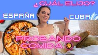 CUBANA PROBANDO COMIDA ESPAÑOLA¿Qué hago en mi tiempo libre?|@DanyLike