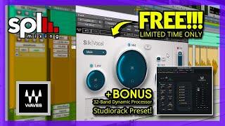 Waves new FREE plugin: Silk Vocal - plus BONUS Studio Rack Preset! #blackfriday2023