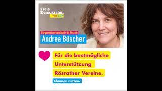 Die FDP Rösrath und die Bürgermeisterkandidatin Andrea Büscher haben viele Ziele für Rösrath.