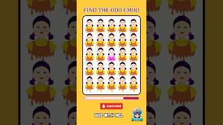 Find the ODD One Out Squid Game | "Quiz with Nel"  #emojigame  #quiztime  #emojiquiz  #engagingkids