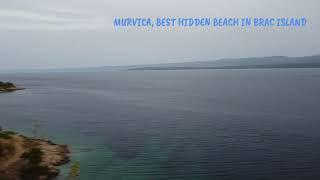 Croatia trip Murvica Beach | Best hidden Beach of Brac | Dji mini Drohne video