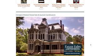 Aardvark Antiques Website Runthrough